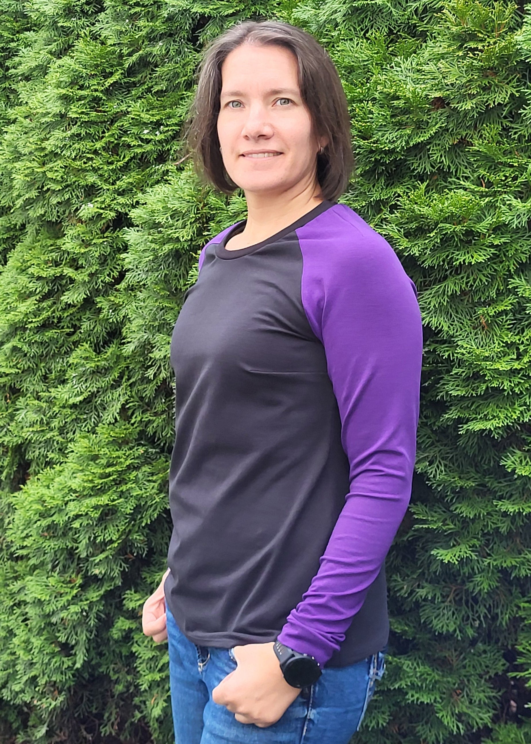 KATTEGAT – Raglanshirt Damen Schnittmuster PDF Download | figurumspielend mit Abnäher | Größe 32–52 | SEAMONE