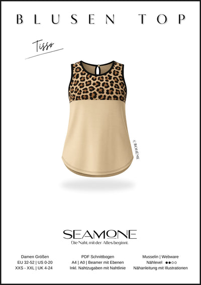 TISSØ – Bluse Damen