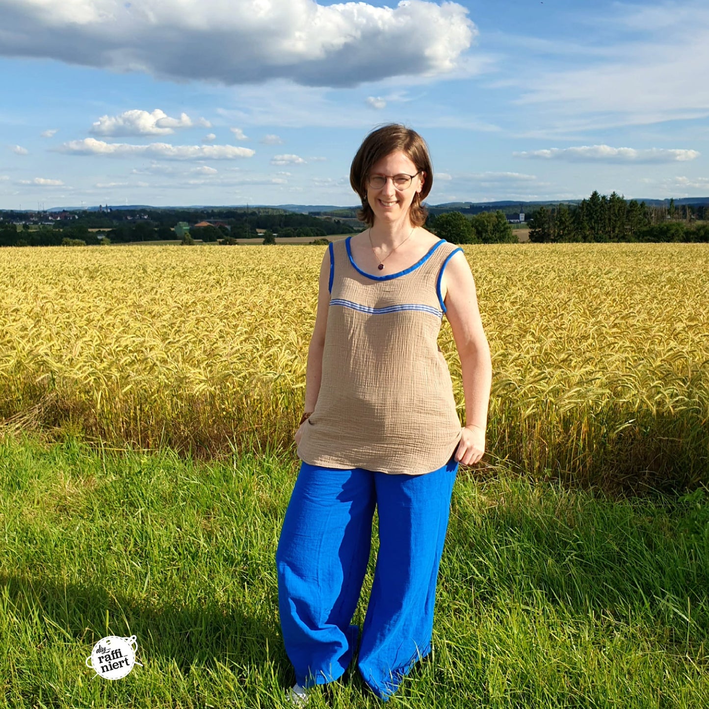 HOLSTEBRO – Culotte Damen digitales Schnittmuster als PDF download | luftig & mit weitem Bein | Größe 32–52 | SEAMONE – Damen A4 + A0 + Beamer PDF Schnittmuster | SEAMONE