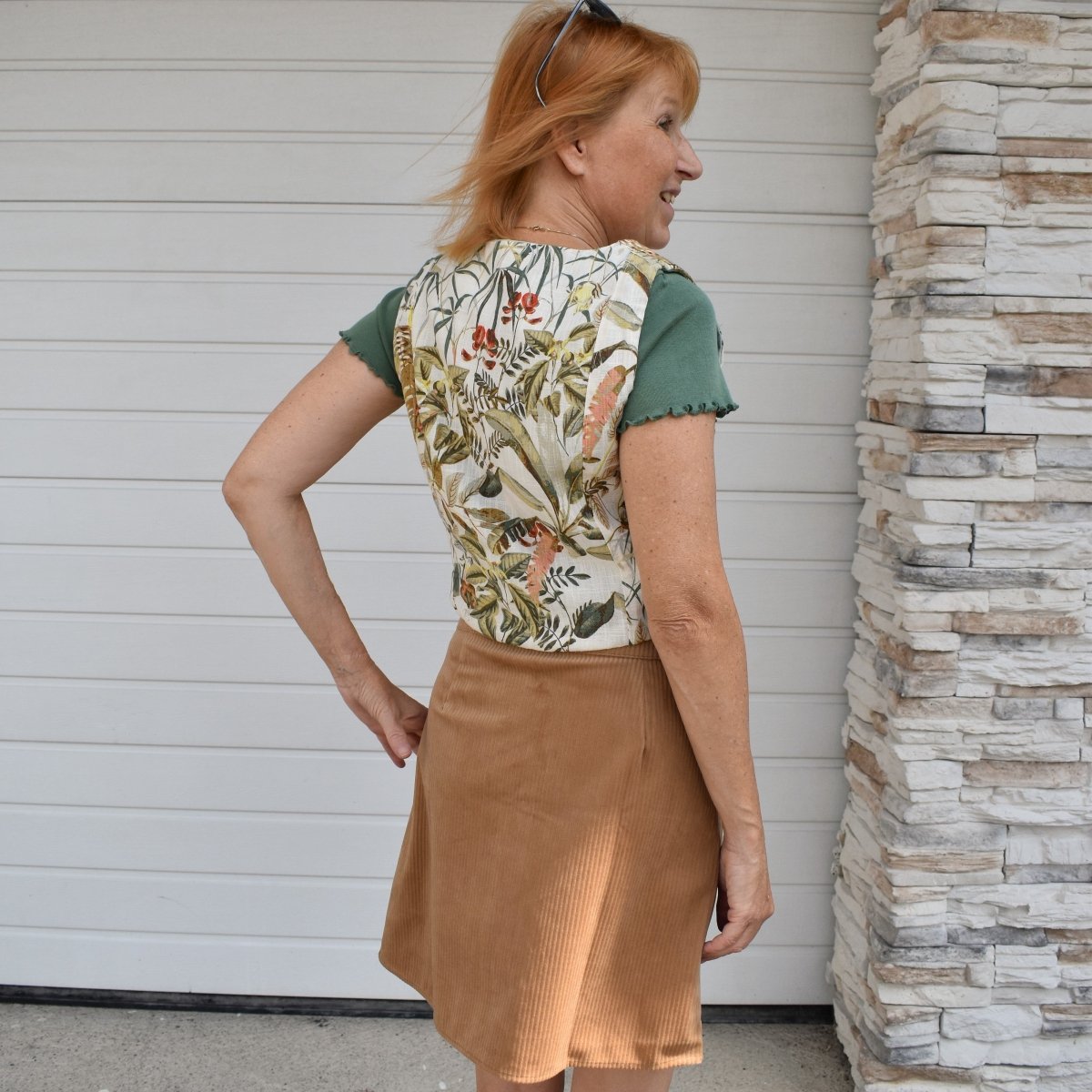 MØN – Weste Damen digitales Schnittmuster als PDF download | tailliert & gefüttert | Größe 32–52 | SEAMONE – Damen PDF Schnittmuster | SEAMONE