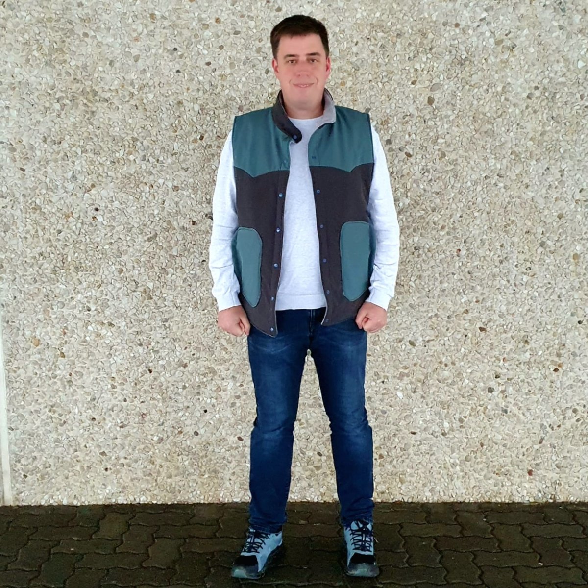 VENDLA – Wendeweste Herren digitales Schnittmuster als PDF download | gesteppt & gefüttert | Größe 44–64 | SEAMONE – Herren A4 + A0 + Beamer PDF Schnittmuster | SEAMONE