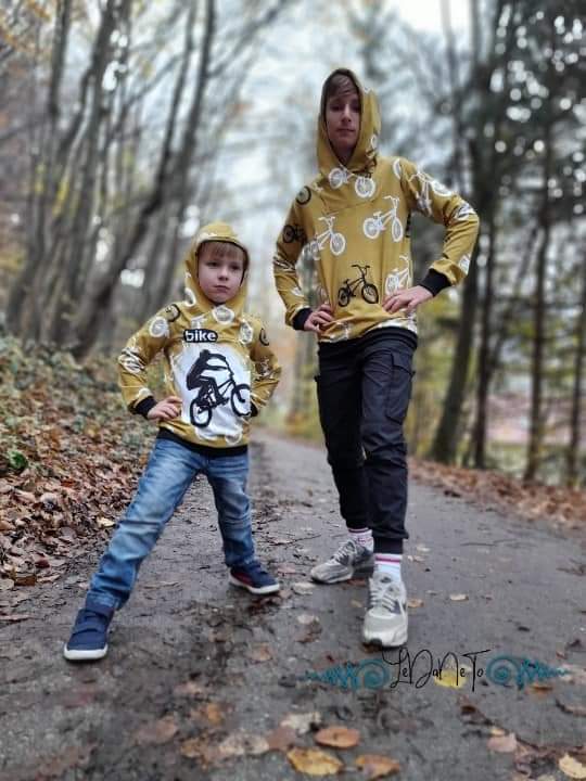 KVILL – Troyer Kinder digitales Schnittmuster als PDF download | mit Kapuze, Schalkragen oder Reißverschluss | Größe 98–164 | SEAMONE – Kinder A4 + A0 + Beamer PDF Schnittmuster | SEAMONE