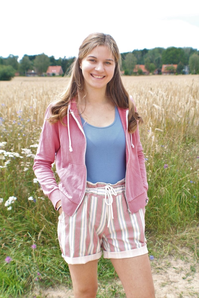 LYSE – Hose Damen digitales Schnittmuster als PDF Download | Paperbag - Bund & gerades Bein | Größe 32–50 | SEAMONE – Damen A4 + A0 + Beamer PDF Schnittmuster | SEAMONE