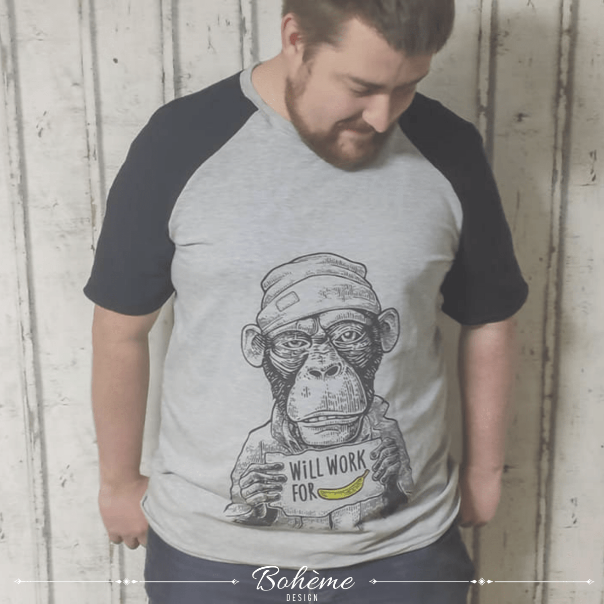 SKAGERRAK – Raglan - Shirt Herren digitales Schnittmuster als PDF download | mit Rundhals - oder V - Ausschnitt | Größe 44–72 | SEAMONE – Herren A4 + A0 + Beamer PDF Schnittmuster | SEAMONE