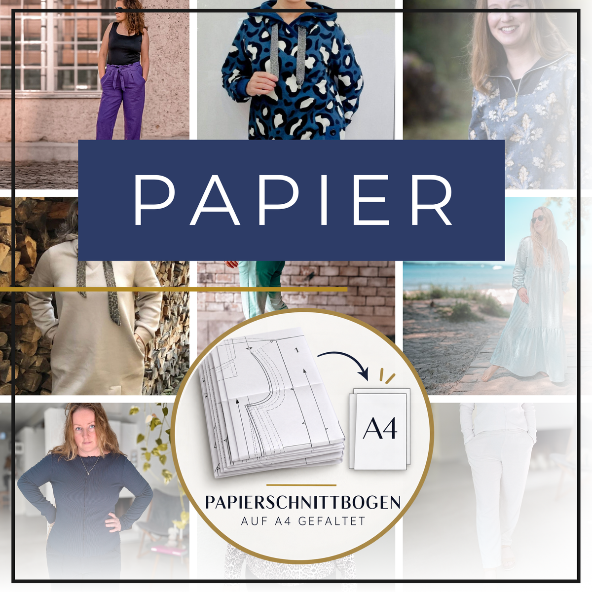 Papierschnittmuster