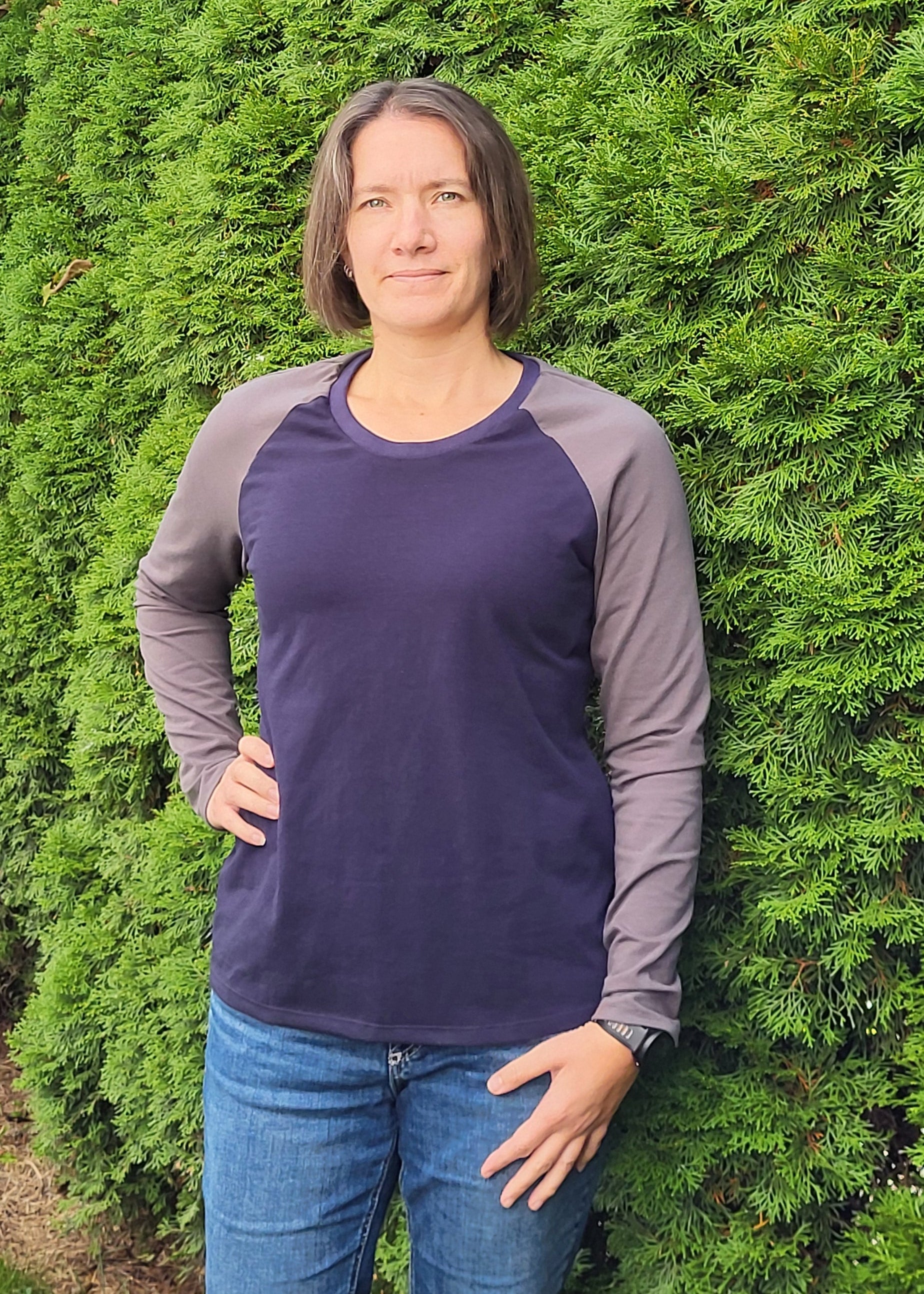 KATTEGAT – Raglanshirt Damen Schnittmuster PDF Download | figurumspielend mit Abnäher | Größe 32–52 | SEAMONE