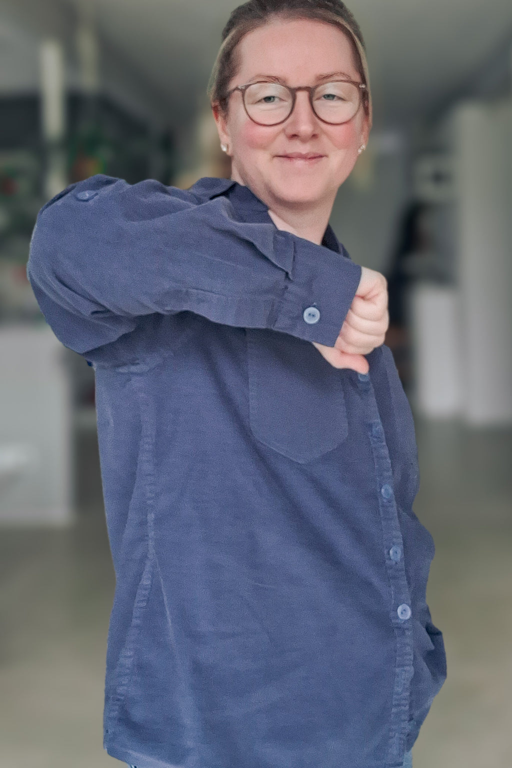 INARI – Jeanshemd Damen Schnittmuster PDF Download | mit Passe | Größe 32–52 | SEAMONE