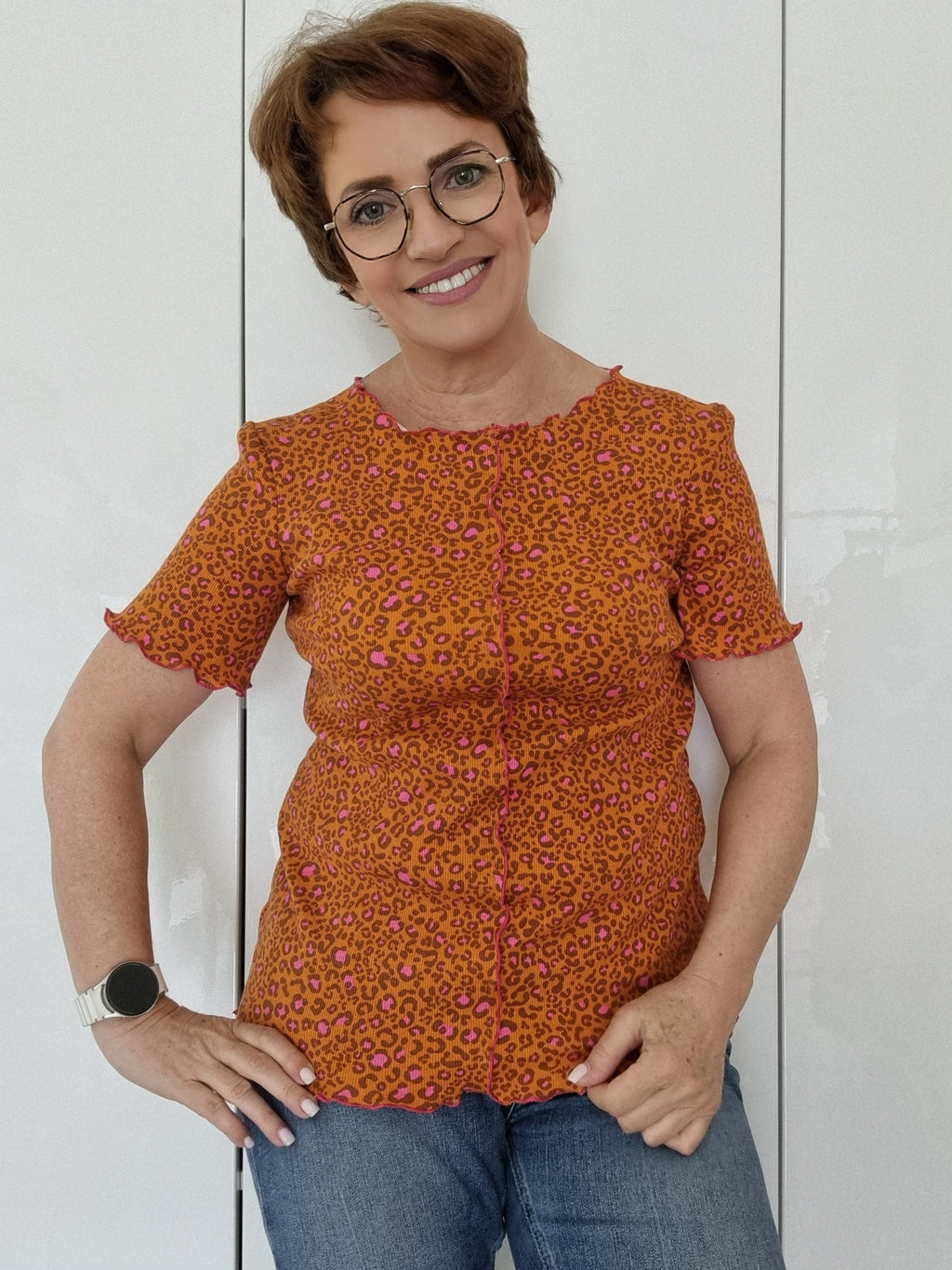 RØLLA – Rollsaum Shirt Damen | mit Rüsche | Rippjersey & elastische Spitze | digitales Schnittmuster als PDF download | Größe 30–60 | SEAMONE