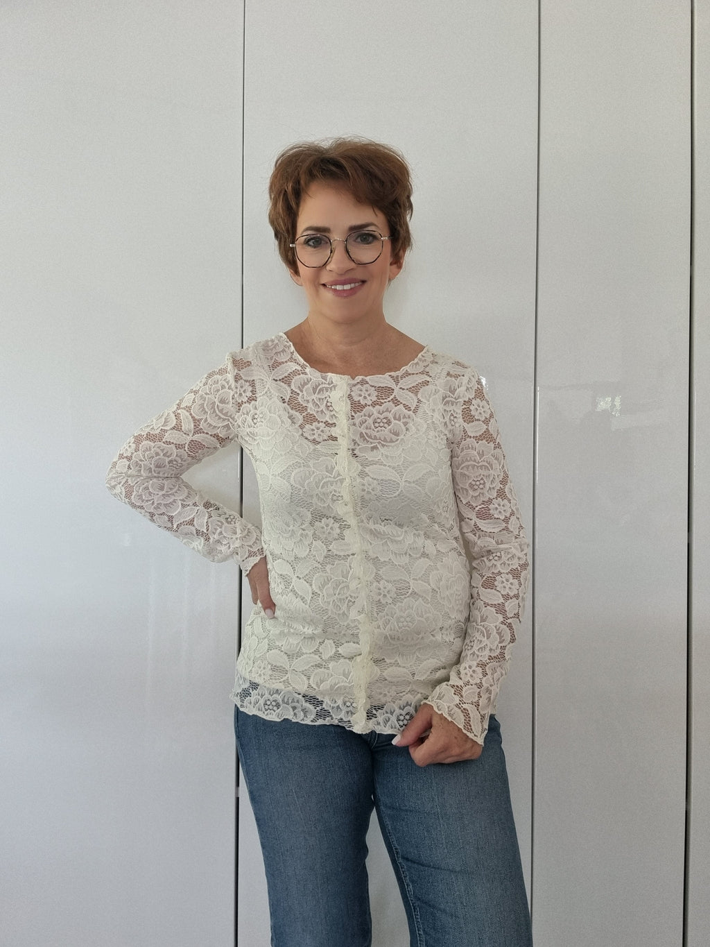 RØLLA – Rollsaum Shirt Damen | mit Rüsche | Rippjersey & elastische Spitze | digitales Schnittmuster als PDF download | Größe 30–60 | SEAMONE