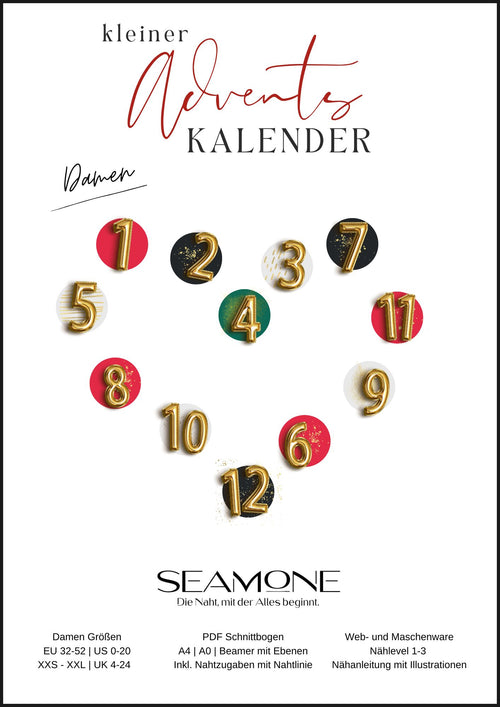 kleiner Adventskalender 2025 Damen