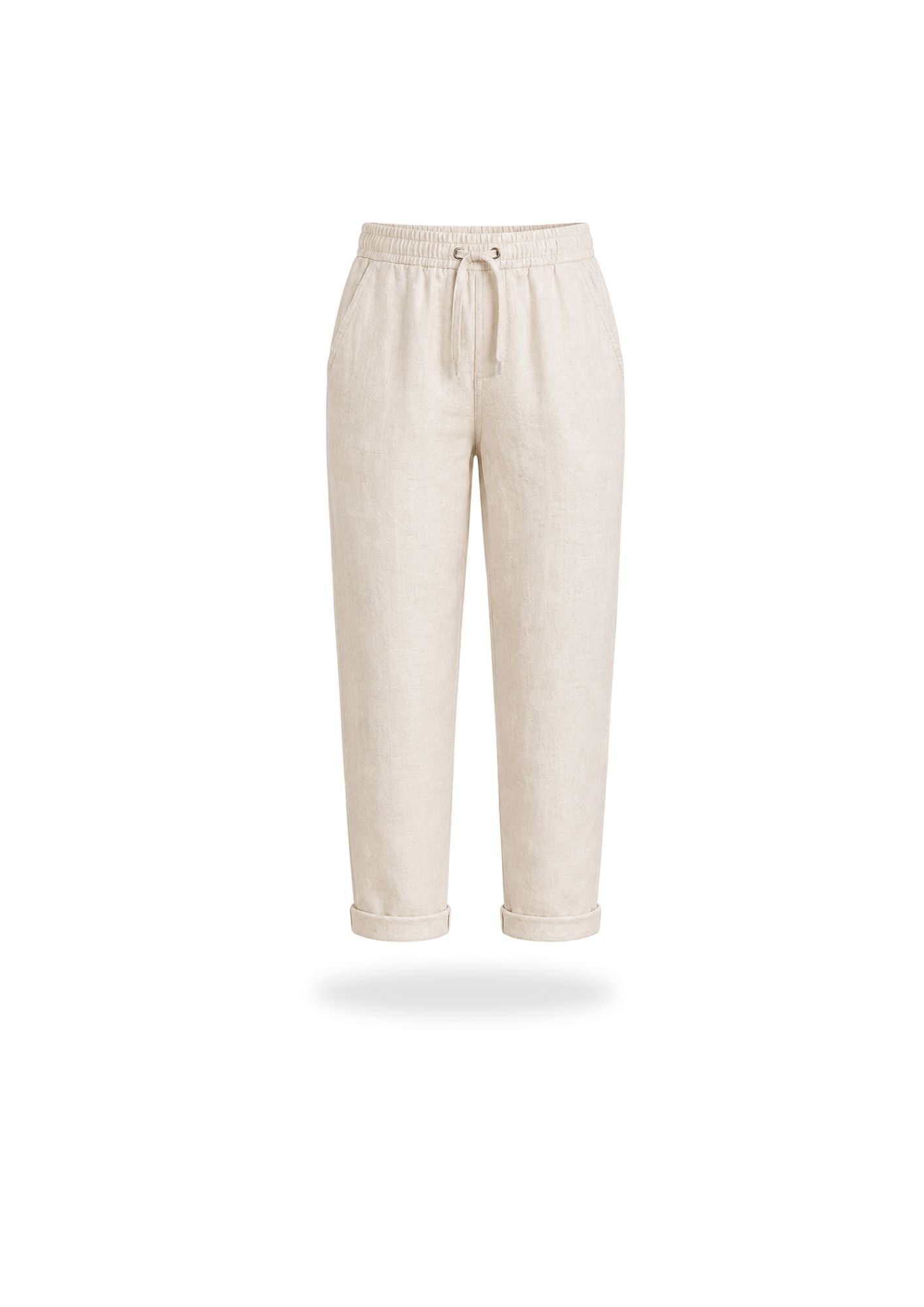LIMFJORD – Leinenhose Damen nähen | Schnittmuster PDF | Chinohose mit Gummibund & Taschen | Größe 30–60 | SEAMONE