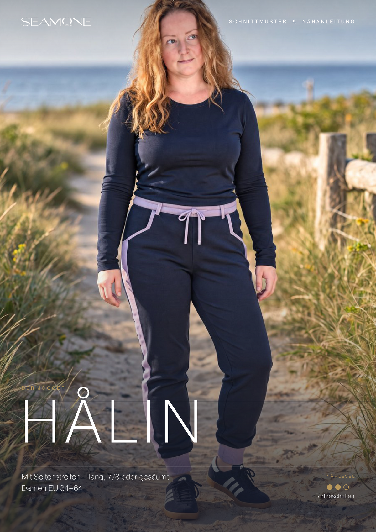 HÅLIN – Jogginghose Damen Schnittmuster PDF & Papier