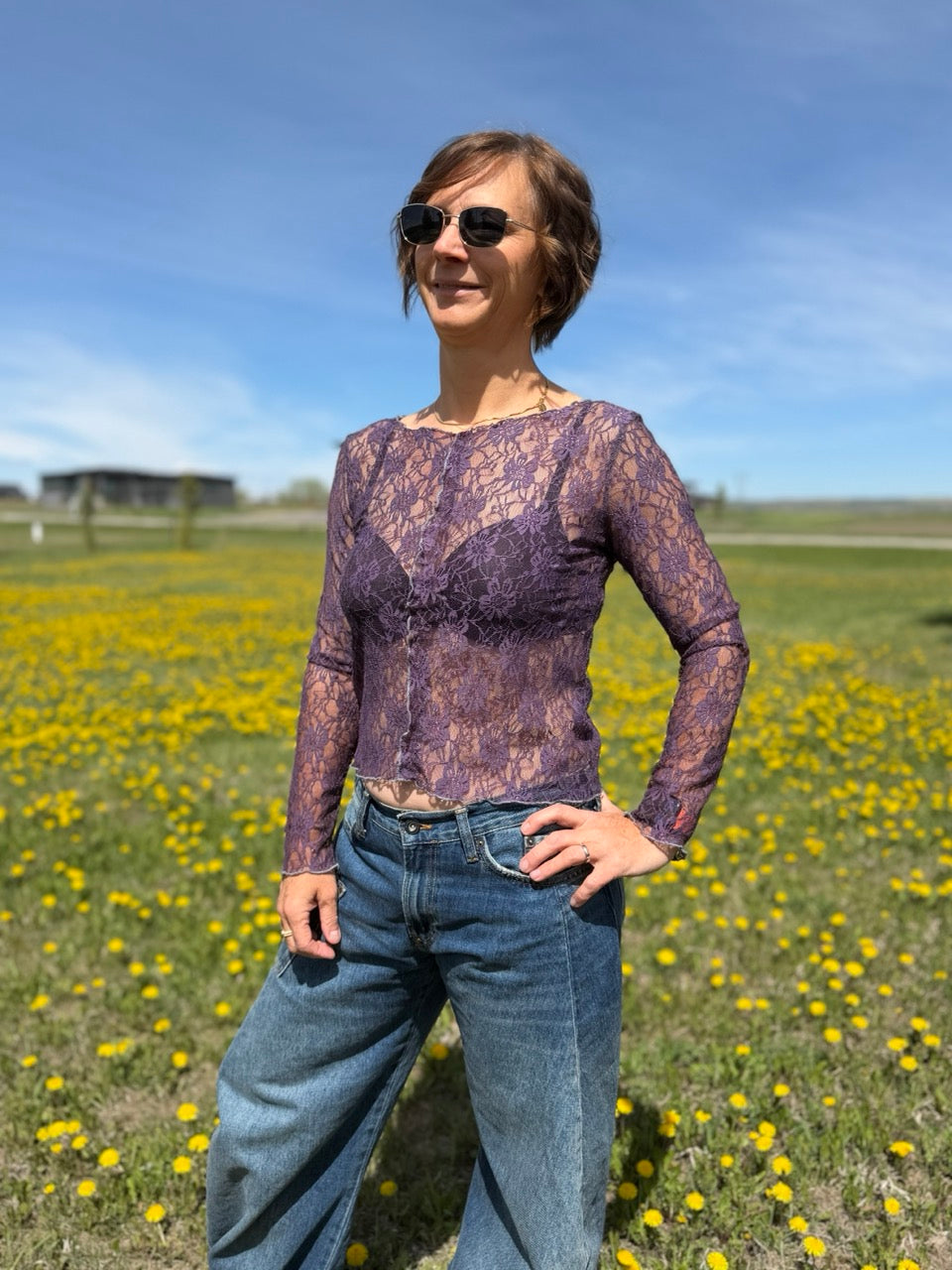 RØLLA – Rollsaum Shirt Damen | mit Rüsche | Rippjersey & elastische Spitze | digitales Schnittmuster als PDF download | Größe 30–60 | SEAMONE