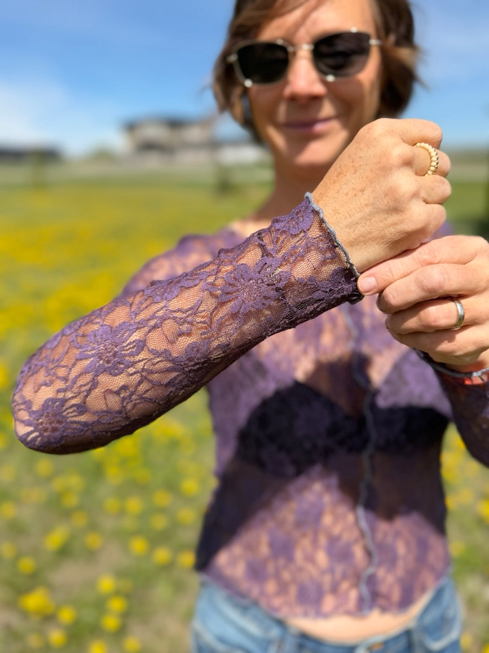 RØLLA – Rollsaum Shirt Damen | mit Rüsche | Rippjersey & elastische Spitze | digitales Schnittmuster als PDF download | Größe 30–60 | SEAMONE