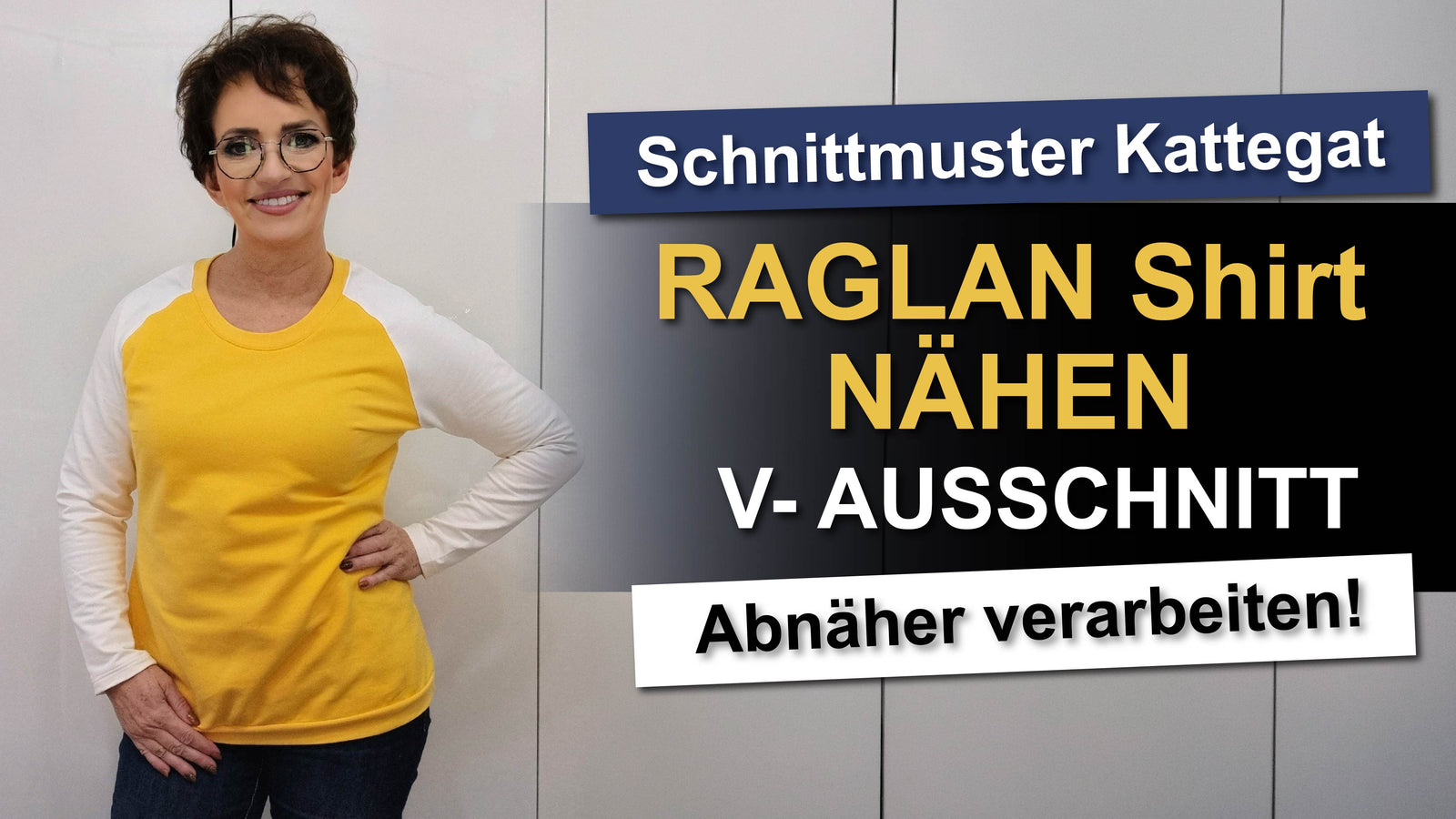 KATTEGAT – Raglanshirt Damen Schnittmuster PDF Download | figurumspielend mit Abnäher | Größe 30–60 | SEAMONE – YouTube Video