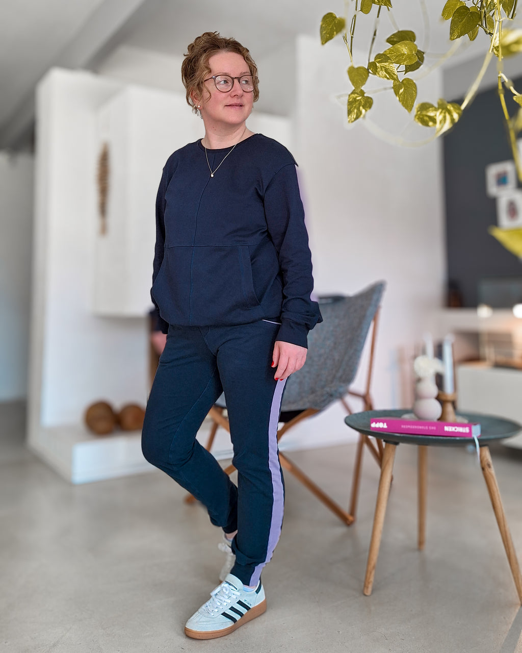KALIX – Hoodie Damen digitales Schnittmuster als PDF Download | Oversize mit Teilungen & 3 Kragenvarianten | Größe 30–60 | SEAMONE