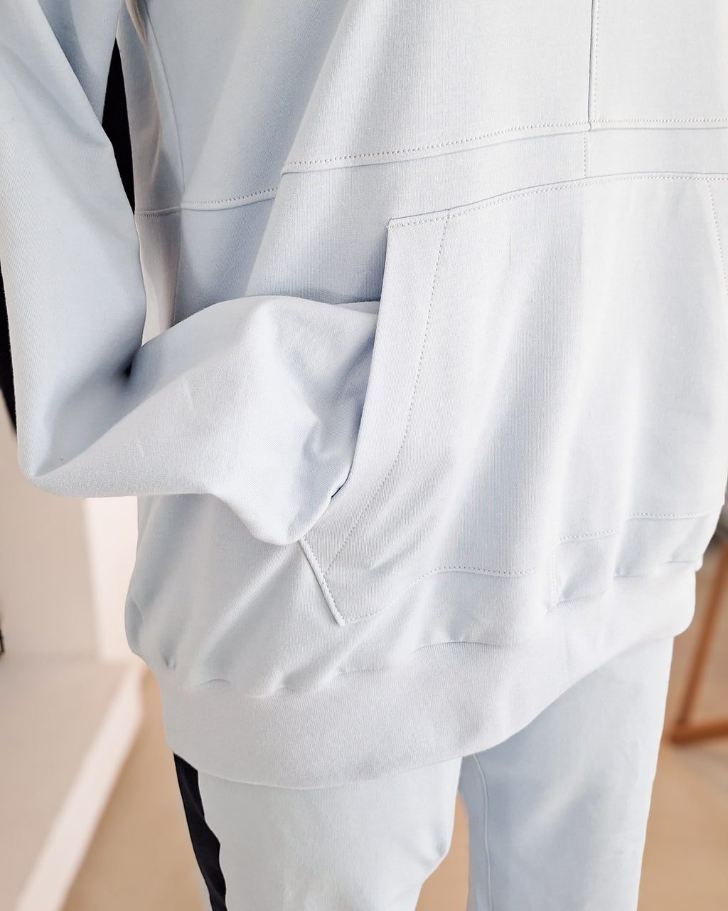 KALIX – Hoodie Damen digitales Schnittmuster als PDF Download | Oversize mit Teilungen & 3 Kragenvarianten | Größe 30–60 | SEAMONE