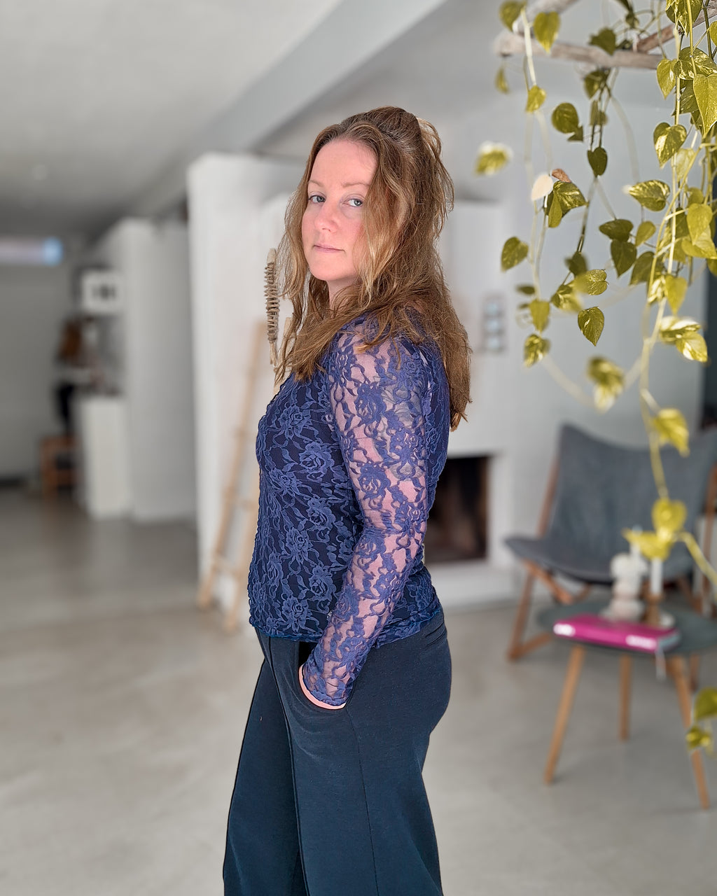 RØLLA – Rollsaum Shirt Damen | mit Rüsche | Rippjersey & elastische Spitze | digitales Schnittmuster als PDF download | Größe 30–60 | SEAMONE