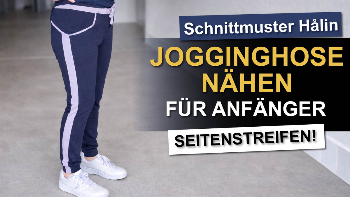 HÅLIN – Jogginghose Damen große Größen Schnittmuster PDF & Papier – YouTube Video