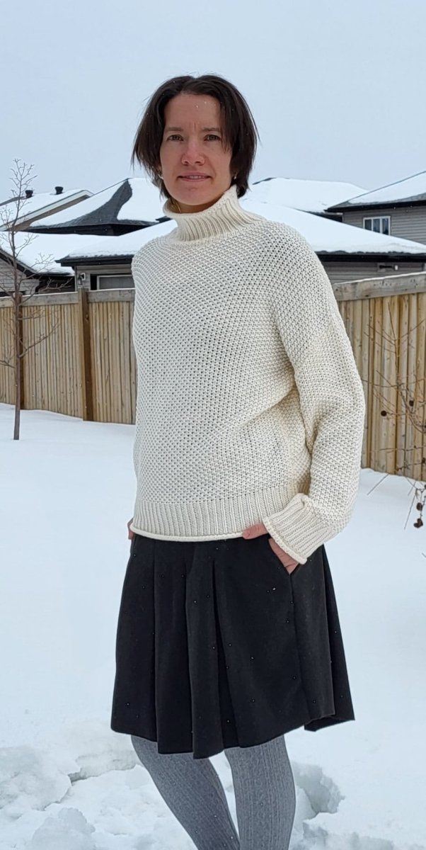 FOLLSJÅ – Kellerfaltenrock Damen digitales Schnittmuster als PDF download | gefüttert & mit Eingrifftaschen | Größe 32–52 | SEAMONE – Damen A4 + A0 + Beamer PDF Schnittmuster | SEAMONE