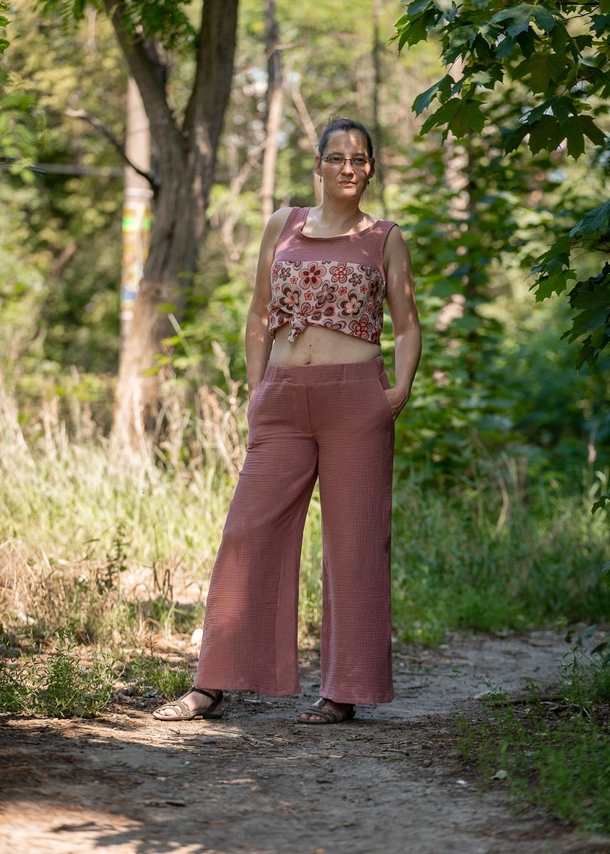 HOLSTEBRO – Culotte Damen digitales Schnittmuster als PDF download | luftig & mit weitem Bein | Größe 32–52 | SEAMONE – Damen A4 + A0 + Beamer PDF Schnittmuster | SEAMONE