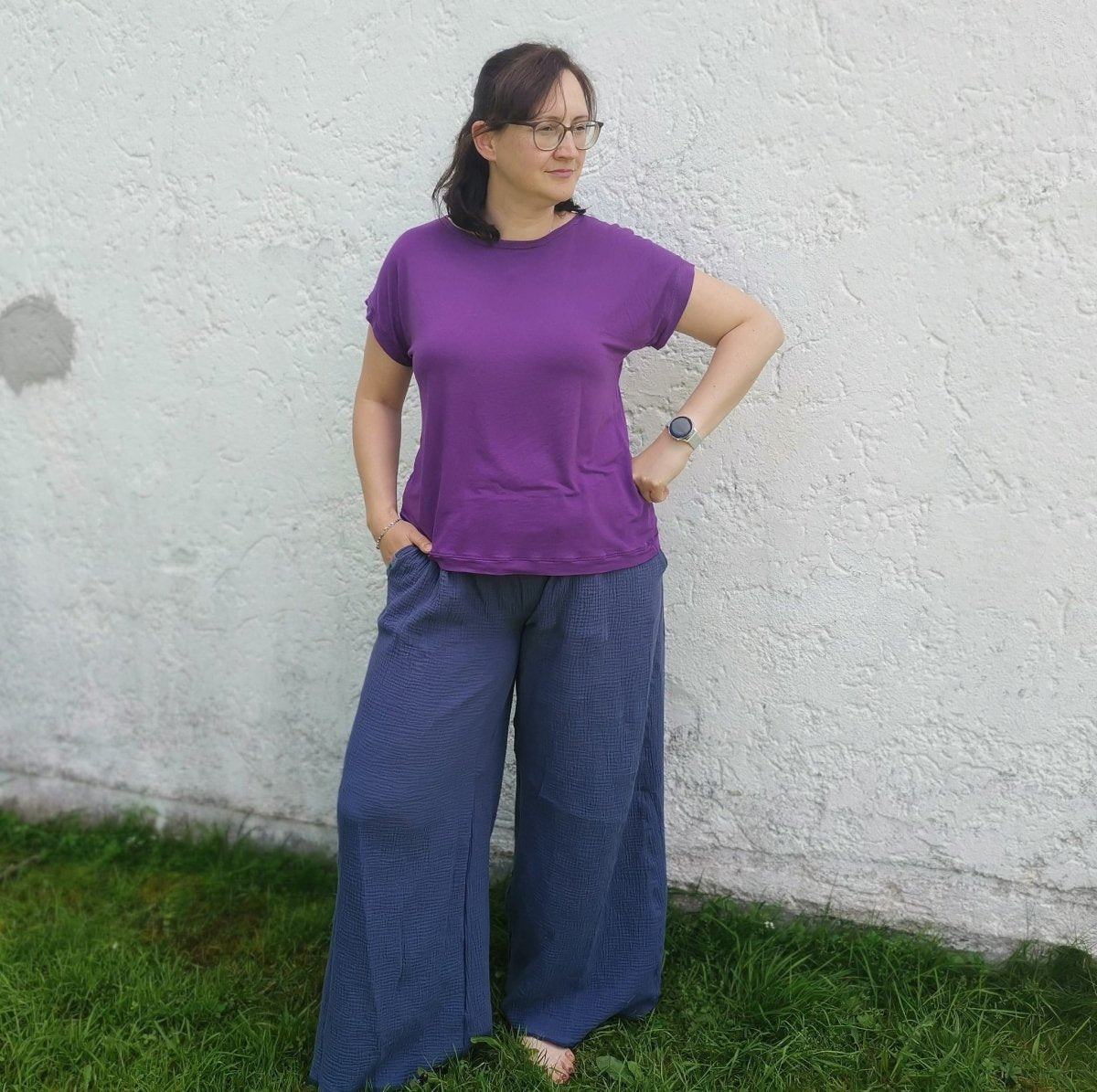 HOLSTEBRO – Culotte Damen digitales Schnittmuster als PDF download | luftig & mit weitem Bein | Größe 32–52 | SEAMONE – Damen A4 + A0 + Beamer PDF Schnittmuster | SEAMONE