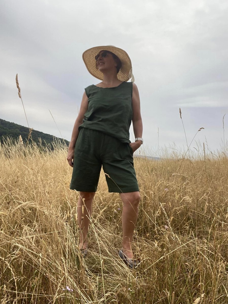 HOLSTEBRO – Culotte Damen digitales Schnittmuster als PDF download | luftig & mit weitem Bein | Größe 32–52 | SEAMONE – Damen A4 + A0 + Beamer PDF Schnittmuster | SEAMONE