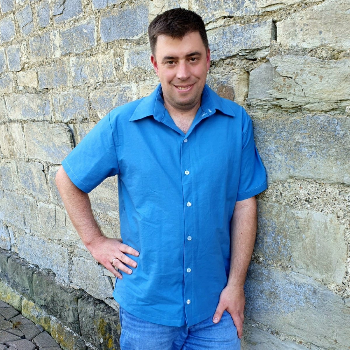 KLITMØLLER – Hawaiihemd Herren digitales Schnittmuster als PDF download | lässig & kurzärmelig | Größe 44–64 | SEAMONE – Herren A4 + A0 + Beamer PDF Schnittmuster | SEAMONE