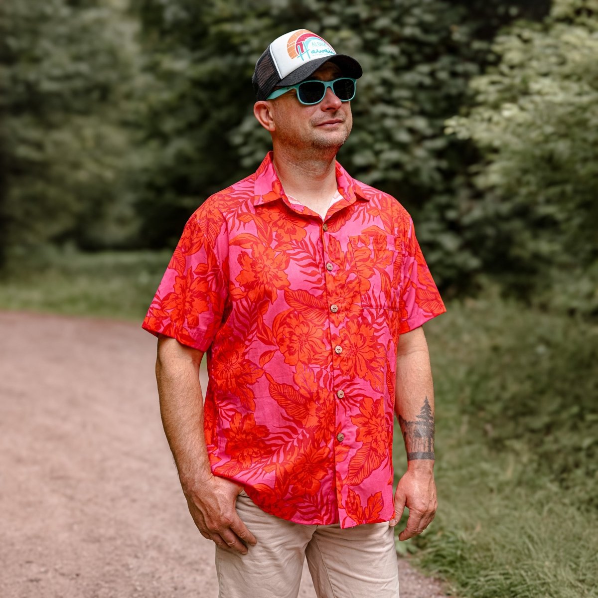 KLITMØLLER – Hawaiihemd Herren digitales Schnittmuster als PDF download | lässig & kurzärmelig | Größe 44–64 | SEAMONE – Herren A4 + A0 + Beamer PDF Schnittmuster | SEAMONE