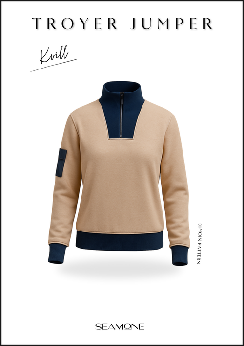 KVILL sewing pattern cover