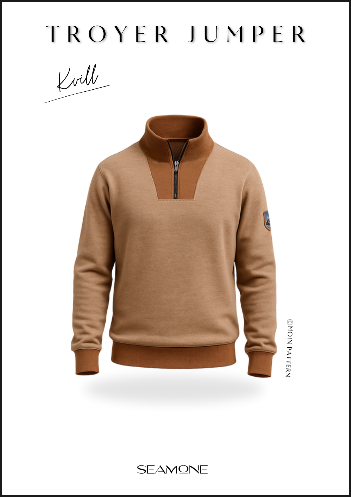 KVILL sewing pattern cover