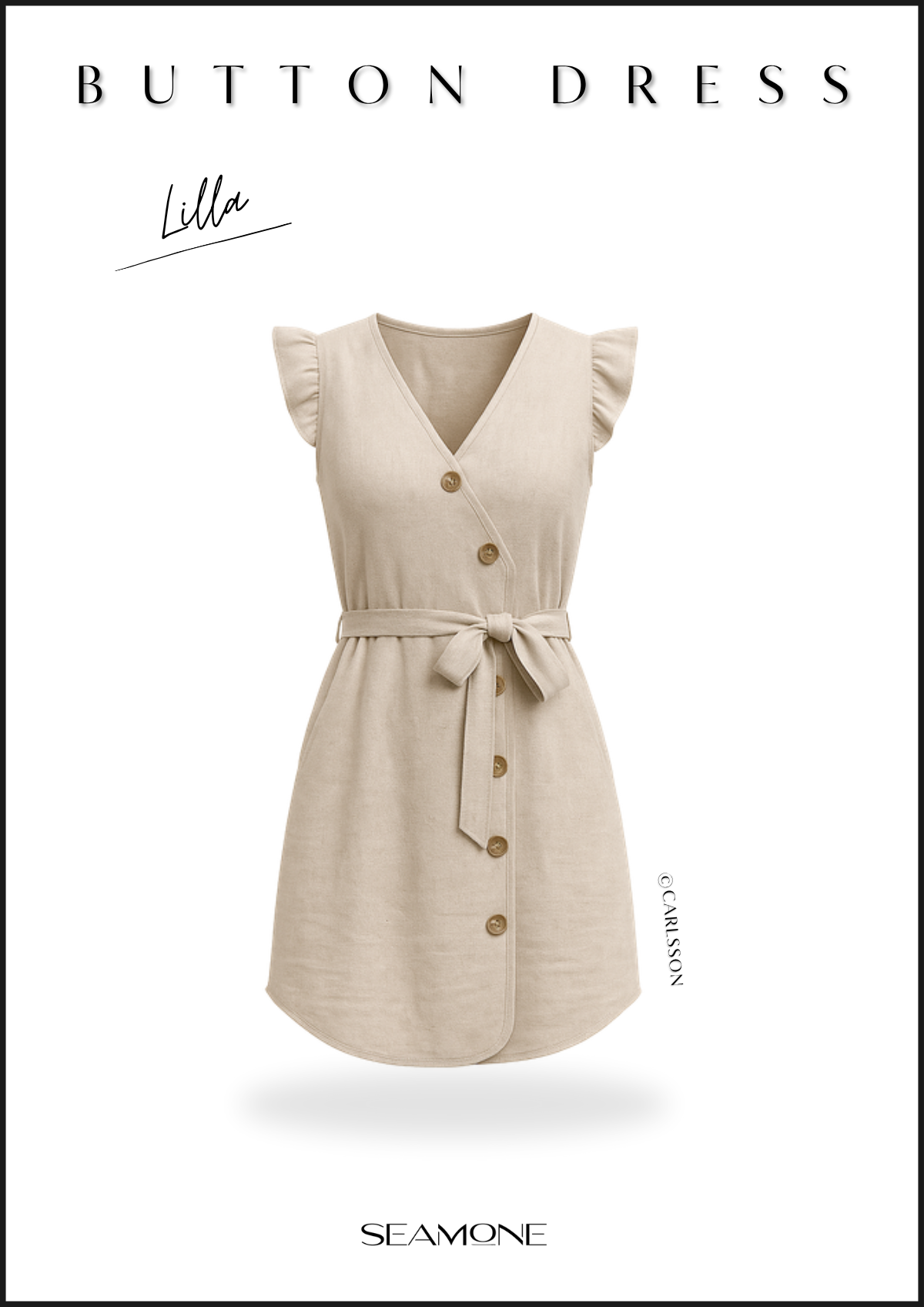 LILLA sewing pattern cover