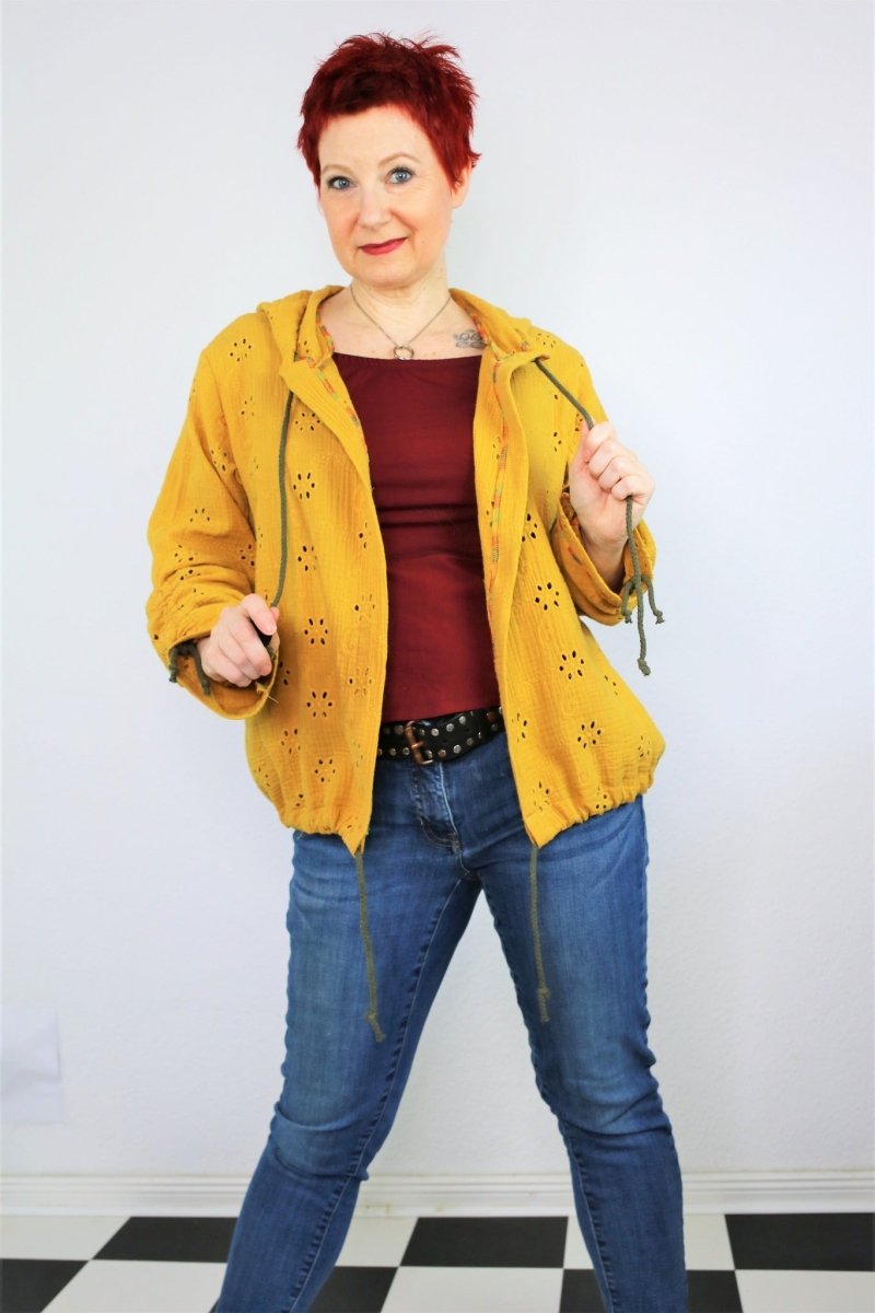 LØKKEN – Jäckchen Damen digitales Schnittmuster als PDF download | mit Kapuze & Schwalbenschwanz | Größe 32–52 | SEAMONE – Damen A4 + A0 + Beamer PDF Schnittmuster | SEAMONE