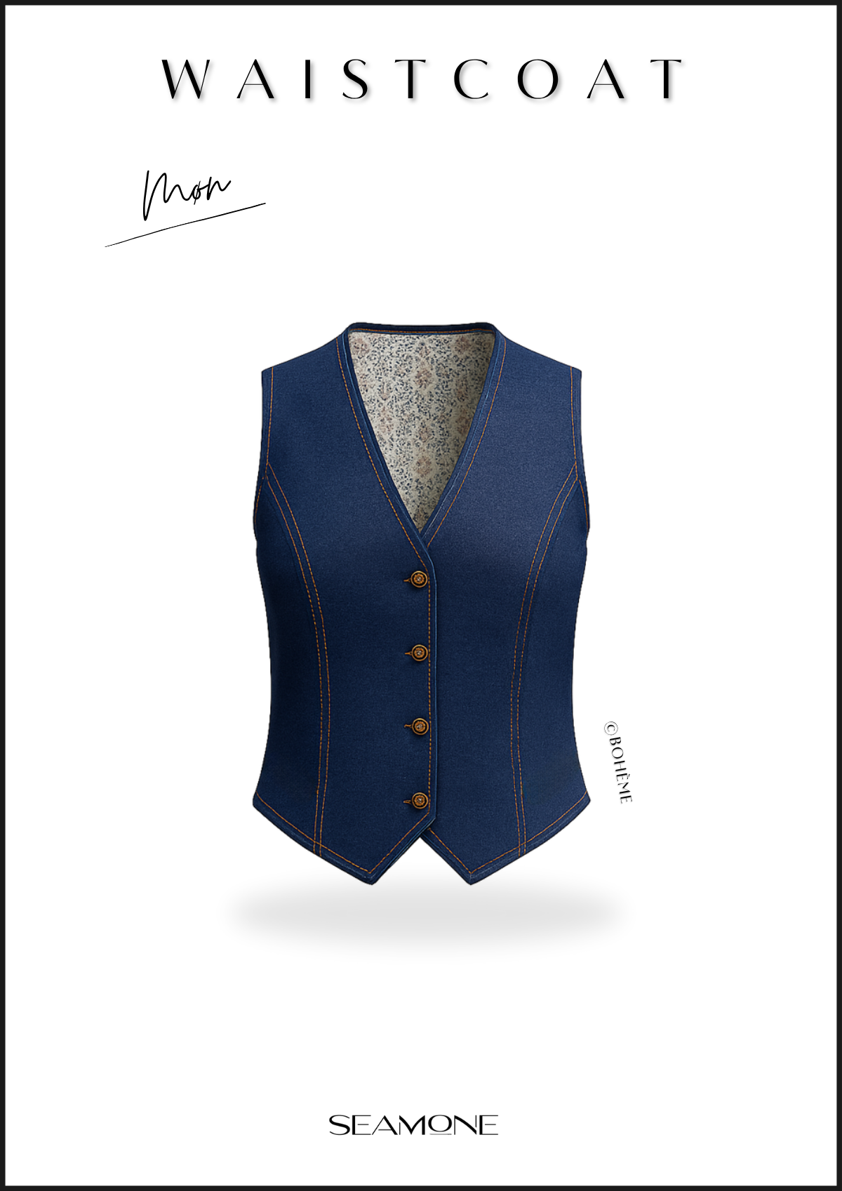 MØN sewing pattern cover