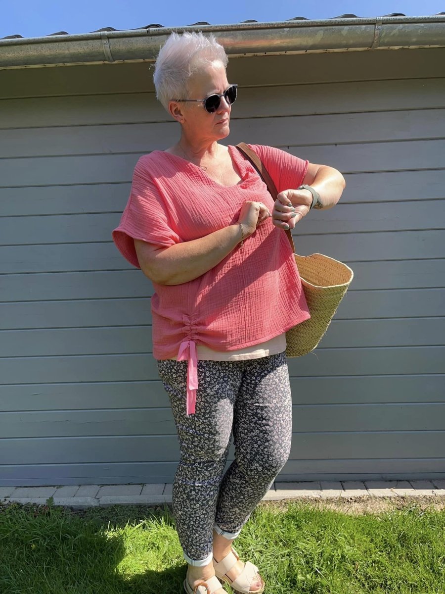 MØNSTED – Shirt Damen digitales Schnittmuster als PDF download | mit Fledermausärmeln & Wendefunktion | Größe 32–52 | SEAMONE – Damen A4 + A0 + Beamer PDF Schnittmuster | SEAMONE