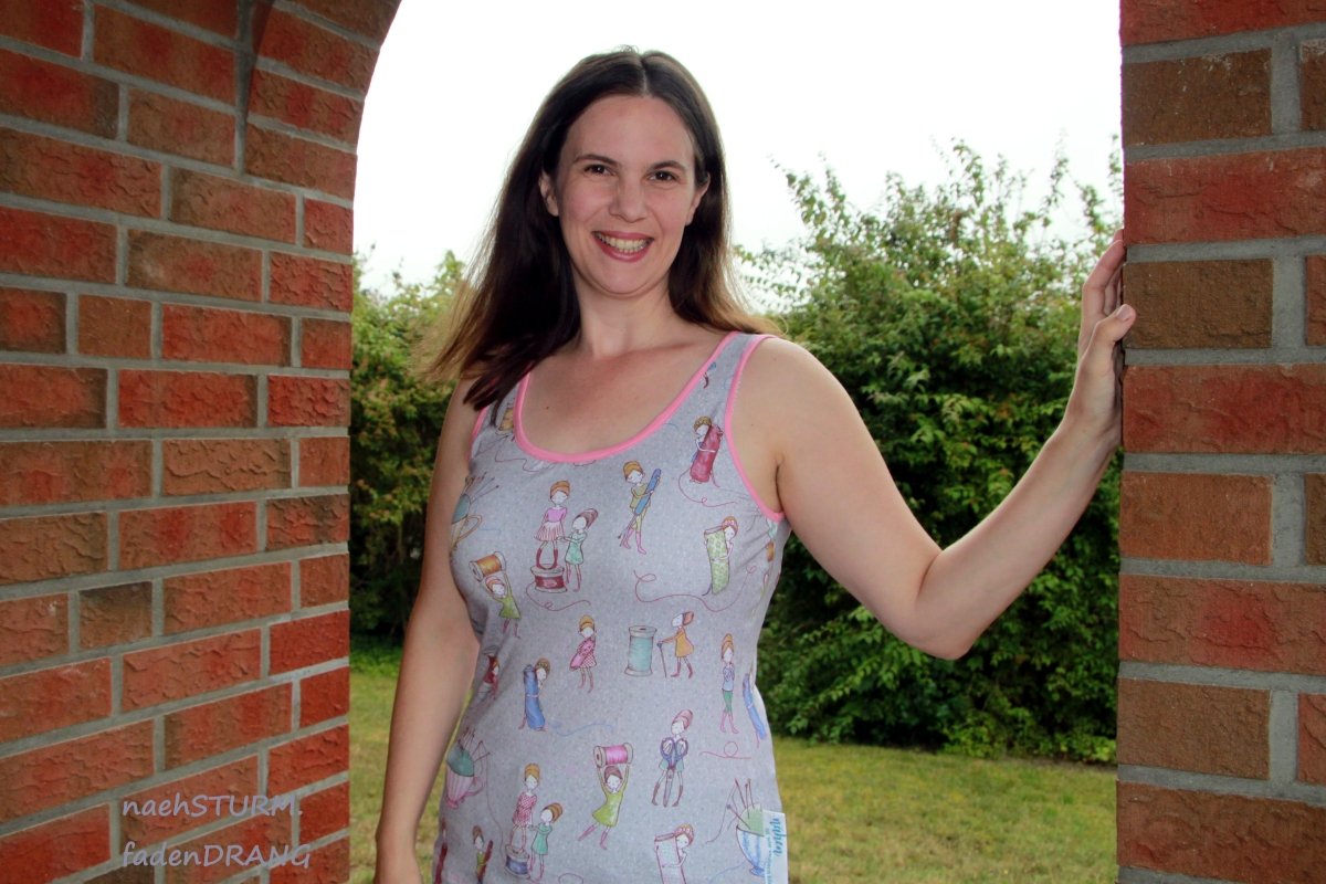 FANØ – Tanktop Damen digitales Schnittmuster als PDF Download | enganliegend & vielseitig | Größe 32–50 | SEAMONE – Damen PDF Schnittmuster | SEAMONE