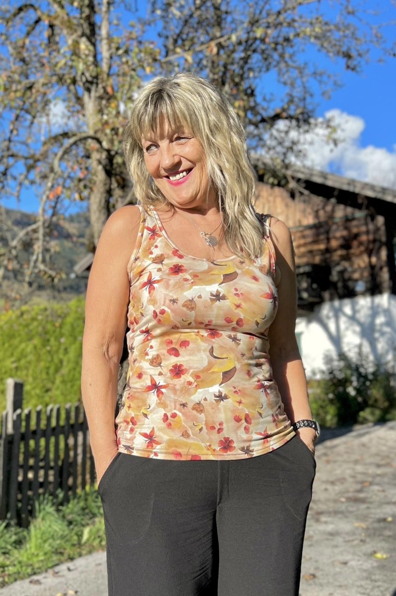 FANØ – Tanktop Damen digitales Schnittmuster als PDF Download | enganliegend & vielseitig | Größe 32–50 | SEAMONE – Damen PDF Schnittmuster | SEAMONE