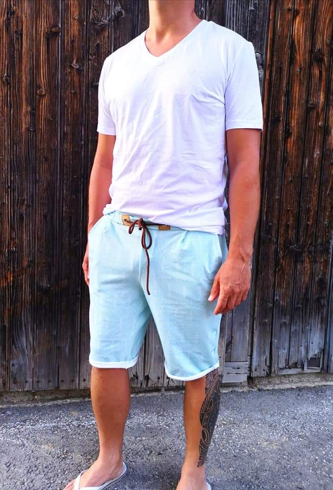 FYN – Hose Herren digitales Schnittmuster als PDF download | mit geradem Bein & Teilungsoption | Größe 44–62 | SEAMONE – Herren A4 + A0 + Beamer PDF Schnittmuster | SEAMONE