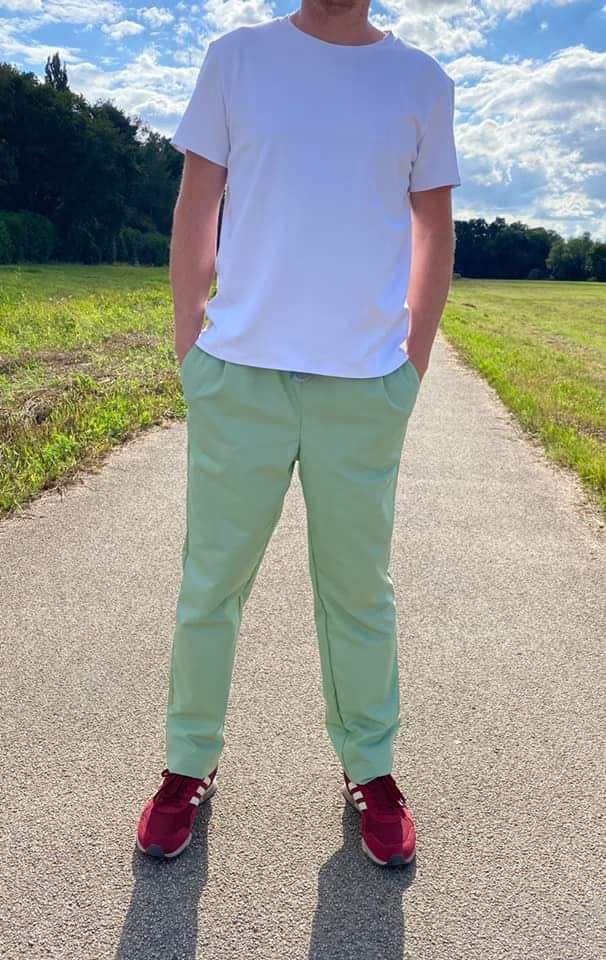 FYN – Hose Herren digitales Schnittmuster als PDF download | mit geradem Bein & Teilungsoption | Größe 44–62 | SEAMONE – Herren A4 + A0 + Beamer PDF Schnittmuster | SEAMONE