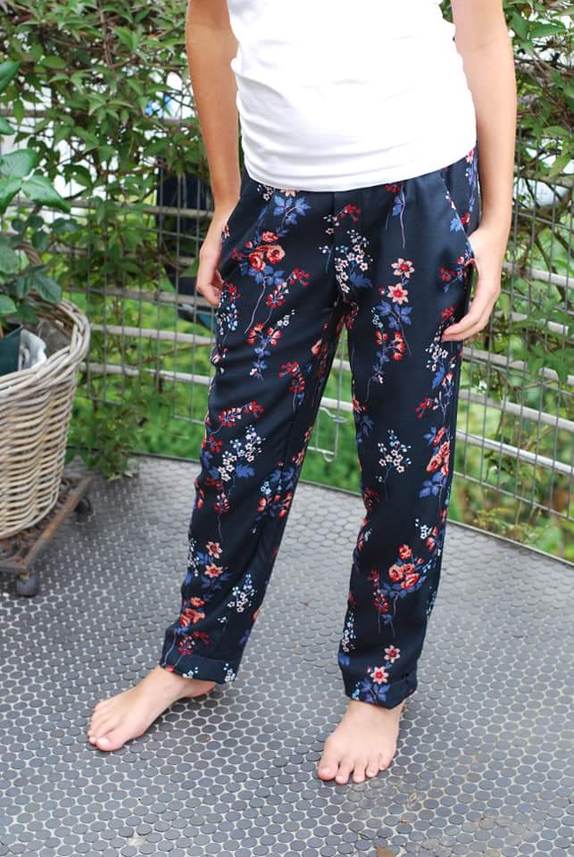 FYN – Hose Kinder digitales Schnittmuster als PDF download | mit geradem Bein & optionalen Teilungen | Größe 98–152 | SEAMONE – Kinder A4 + A0 + Beamer PDF Schnittmuster | SEAMONE