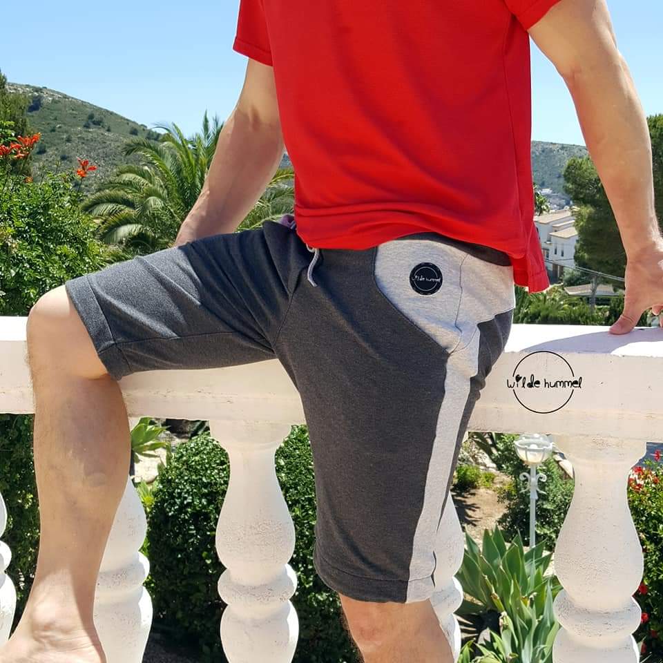 HÅLIN – Jogginghose Herren digitales Schnittmuster als PDF download | mit Seitenstreifen & Teilungsdetails | Größe 42–58 | SEAMONE – Herren A4 + A0 + Beamer PDF Schnittmuster | SEAMONE