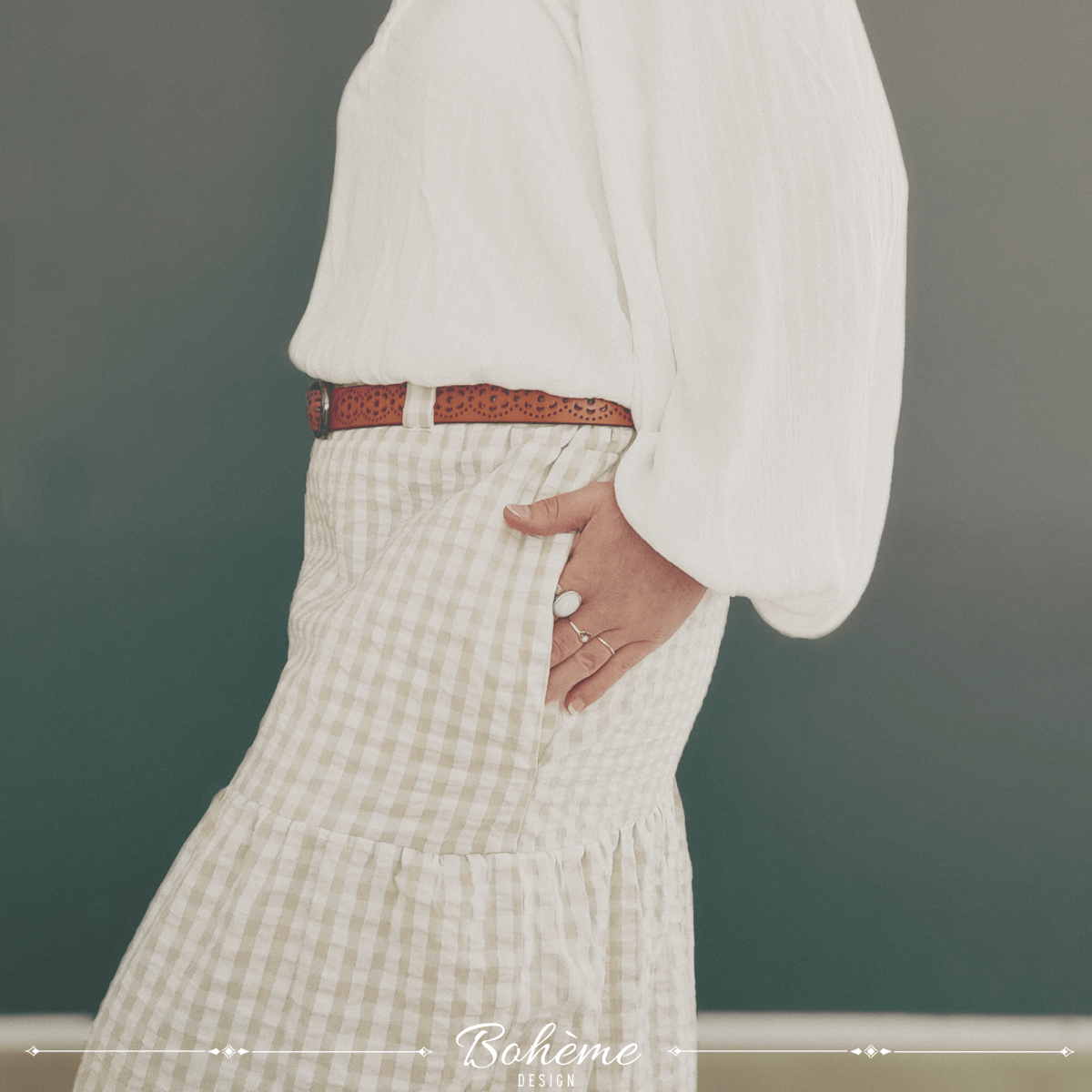 MOSSØ – Maxirock Damen digitales Schnittmuster als PDF download | mit Stufen & Gürtelschlaufen | Größe 32–52 | SEAMONE – Damen A4 + A0 + Beamer PDF Schnittmuster | SEAMONE